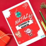Atividades de Recorte de Natal – Atividades Pedagógicas – Mundo Criativus