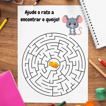 Atividades de Labirinto - Atividades Pedagógicas - Mundo Criativus