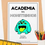 Apostila Academia dos Monstrinhos – atividades para educação infantil – Atividades Pedagógicas – Mundo Criativus