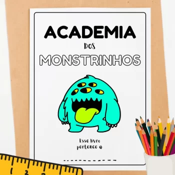 Apostila Academia dos Monstrinhos - atividades para educação infantil - Atividades Pedagógicas - Mundo Criativus