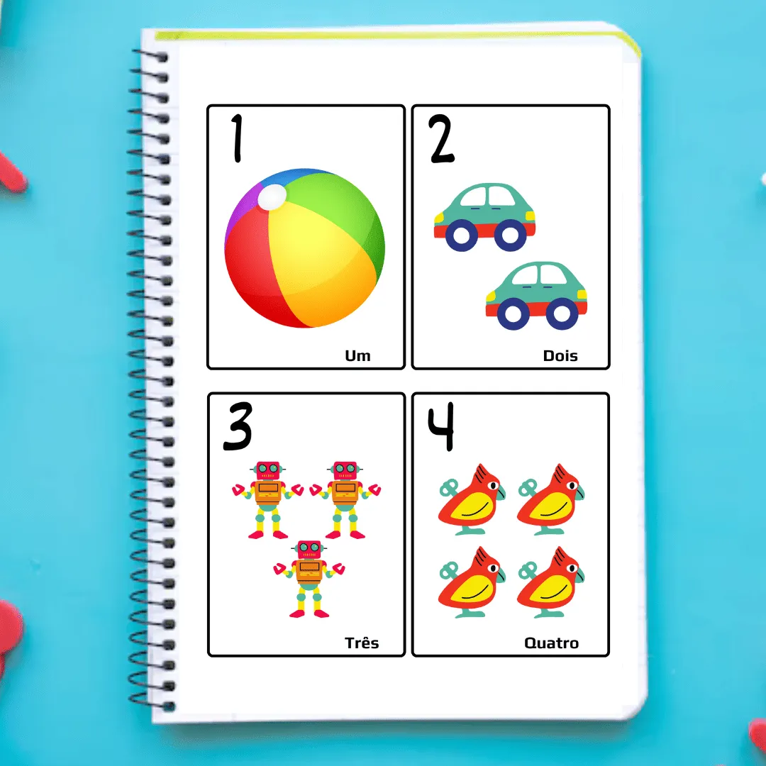 Flashcards dos Números - Atividades Pedagógicas - Mundo Criativus Flashcards dos Números - Atividades Pedagógicas - Mundo Criativus