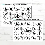 Apostila Encontre e Pinte as Letras do Alfabeto – Atividades Pedagógicas – Mundo Criativus