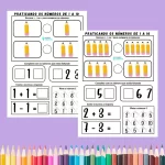 Apostila Praticando os Números de 1 a 10 – Atividades Pedagógicas – Mundo Criativus