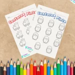 Atividades de Contornar e Pintar – Mundo Criativus