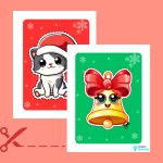 Atividades de Recorte de Natal – Atividades Pedagógicas – Mundo Criativus