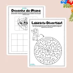 Atividades Lilo e Stitch – Atividades Pedagógicas – Mundo Criativus