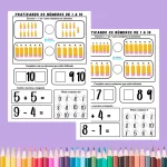 Apostila Praticando os Números de 1 a 10 – Atividades Pedagógicas – Mundo Criativus