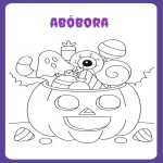 Livro de Colorir de Halloween- Atividades Pedagógicas – Mundo Criativus