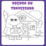 Livro de Colorir de Halloween- Atividades Pedagógicas – Mundo Criativus