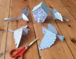 Pássaros 3D para Colorir e Montar – Mundo Criativus