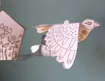 Pássaros 3D para Colorir e Montar – Mundo Criativus