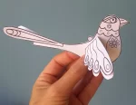 Pássaros 3D para Colorir e Montar – Mundo Criativus