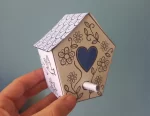Pássaros 3D para Colorir e Montar – Mundo Criativus