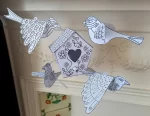 Pássaros 3D para Colorir e Montar – Mundo Criativus