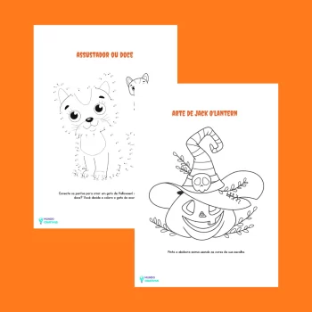 Atividades de Halloween - Atividades Pedagógicas - Mundo Criativus