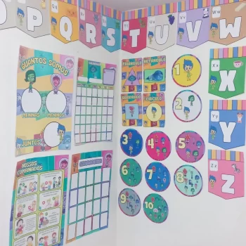 Kit Sala de Aula Divertidamente - Atividades Pedagógicas - Mundo Criativus