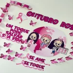 Painel Outubro Rosa – Atividades Pedagógicas – Mundo Criativus