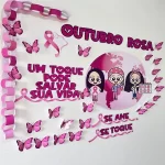 Painel Outubro Rosa – Atividades Pedagógicas – Mundo Criativus