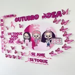 Painel Outubro Rosa – Atividades Pedagógicas – Mundo Criativus