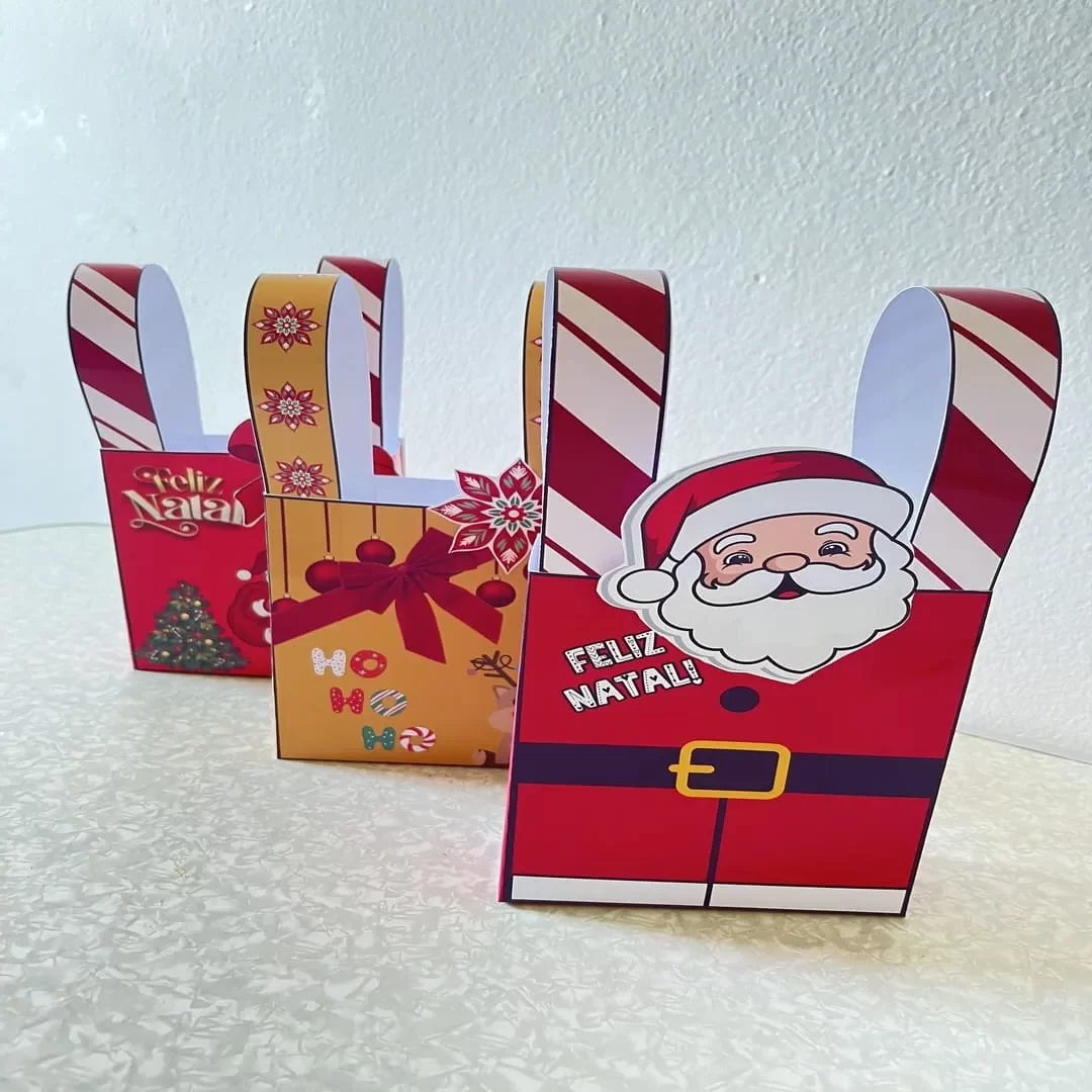Sacolinha de Natal - Atividades Pedagógicas - Mundo Criativus Sacolinha de Natal - Atividades Pedagógicas - Mundo Criativus
